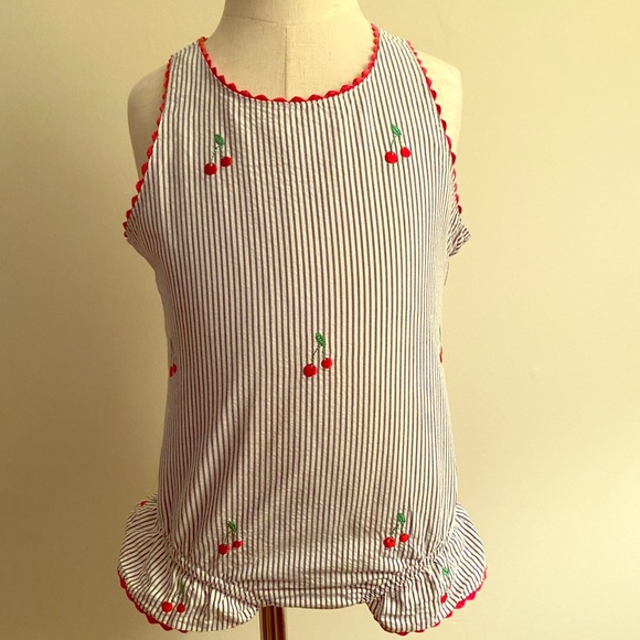 Seersucker Bubble Suit
